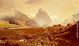 The Swiss Alps by Frederick Judd Waugh